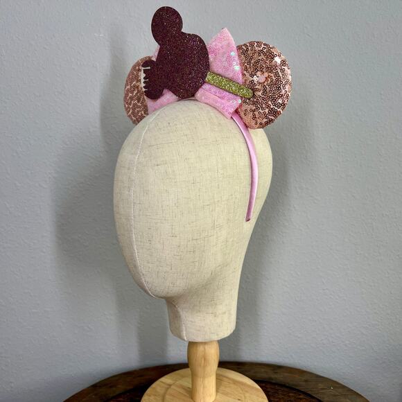 Mickey Ice Cream Bar Minnie Ears | Disney World-Inspired Mouse Ears Headband - Picture 3 of 5